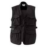 DOMKE PhoTOGS Vest with 100 Percent Cotton, 12 Pockets and Padded Collar (Black, XXL Size)