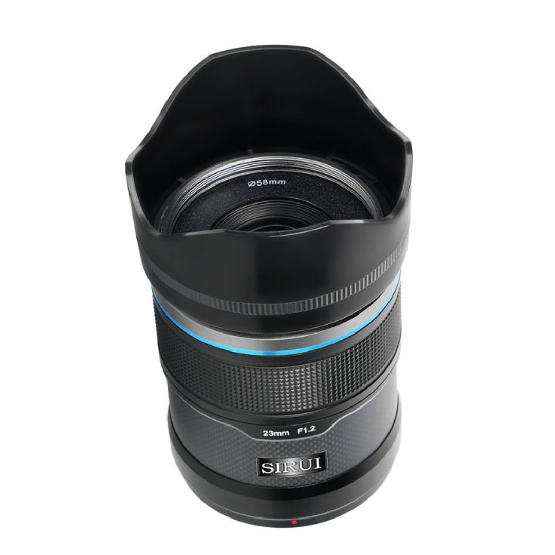 SIRUI Sniper Series 23mm F1.2 APS-C Autofocus Lens (E Mount, Black, Carbon Fiber)