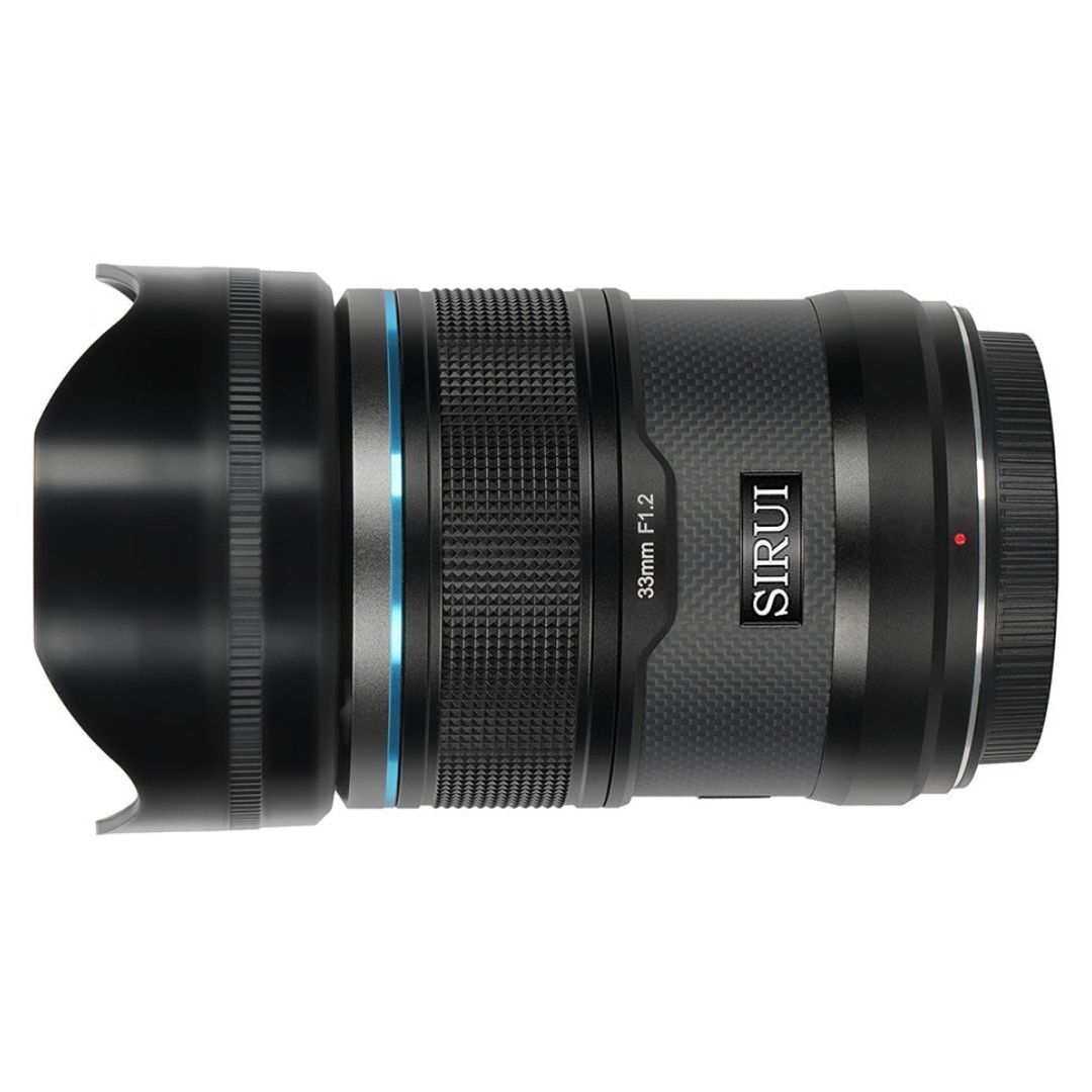 SIRUI Sniper Series 33mm F1.2 APS-C Autofocus Lens (E Mount, Black, Carbon Fiber)