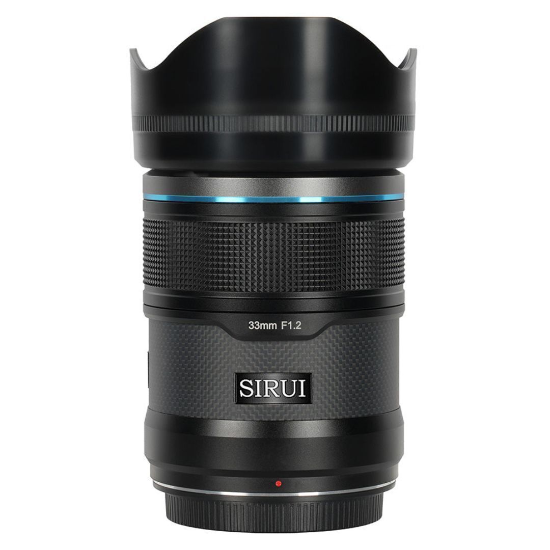 SIRUI Sniper Series 33mm F1.2 APS-C Autofocus Lens (E Mount, Black, Carbon Fiber)
