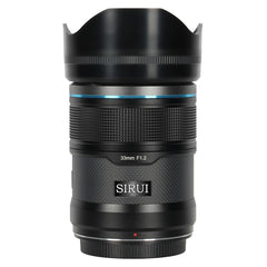 SIRUI Sniper Series 33mm F1.2 APS-C Autofocus Lens (E Mount, Black, Carbon Fiber)