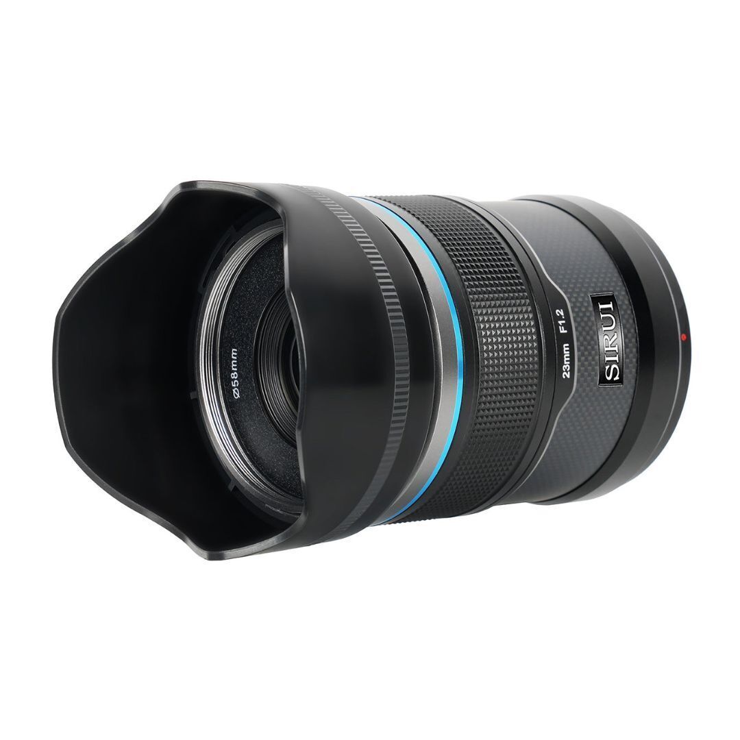 SIRUI Sniper Series 23mm F1.2 APS-C Autofocus Lens (X Mount, Black, Carbon Fiber)
