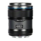 SIRUI Sniper Series 33mm F1.2 APS-C Autofocus Lens (Z Mount, Black, Carbon Fiber)