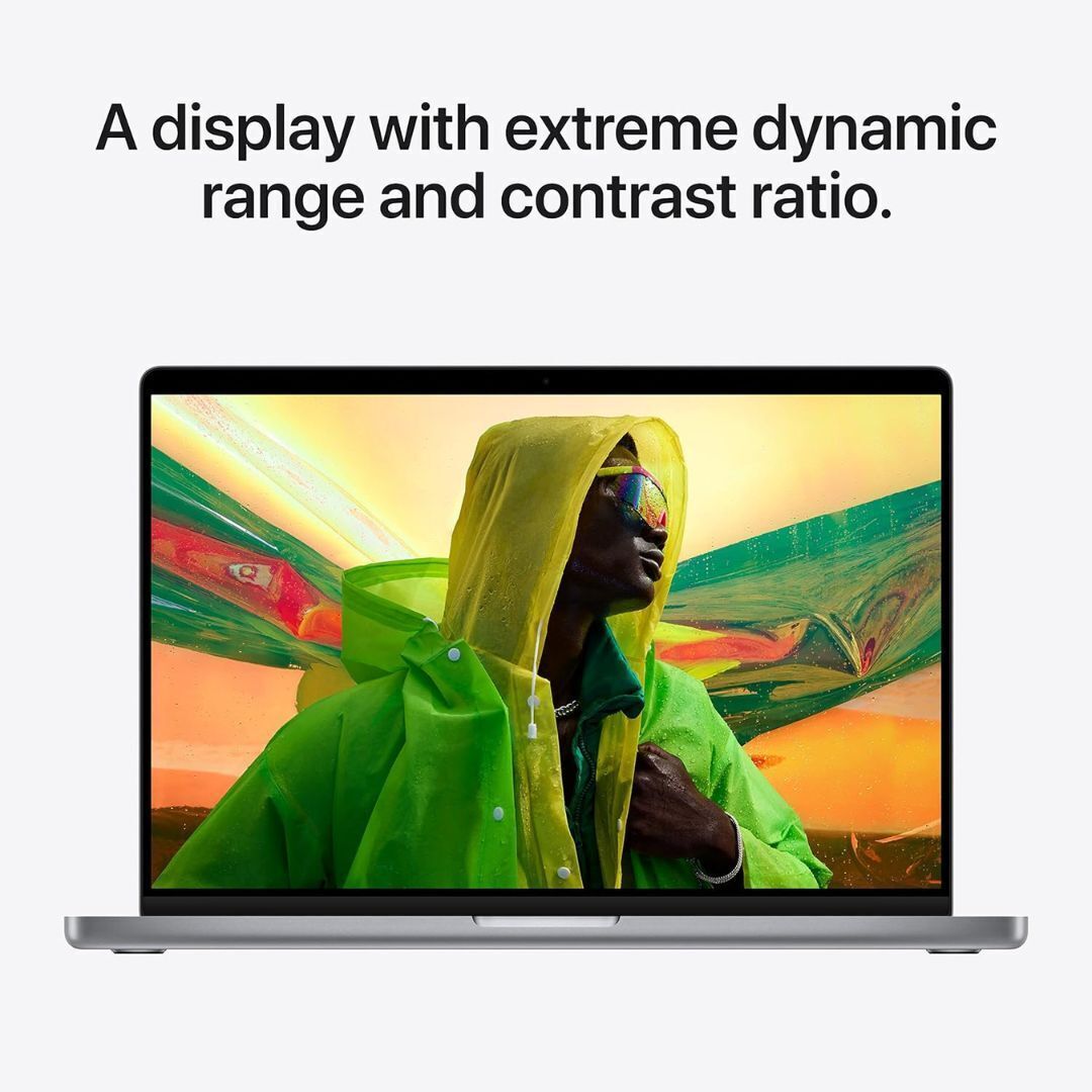 Apple MacBook Pro 14" with M1 Pro Chip, 16GB RAM, 512GB SSD, Silver (Certified Refurbished)