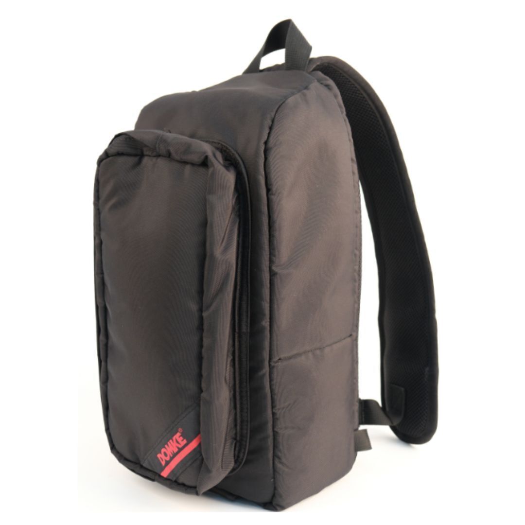 DOMKE Sling Bag with Padded Detachable Single Strap and 6-Liter Storage (Black Nylon)