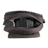 DOMKE Sling Bag with Padded Detachable Single Strap and 6-Liter Storage (Black Nylon)