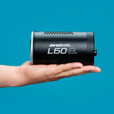 Westcott L60-B Bi-Color LED Video Light (60W) with V-Mount 14.8v Lithium-ion Battery and Charger Kit