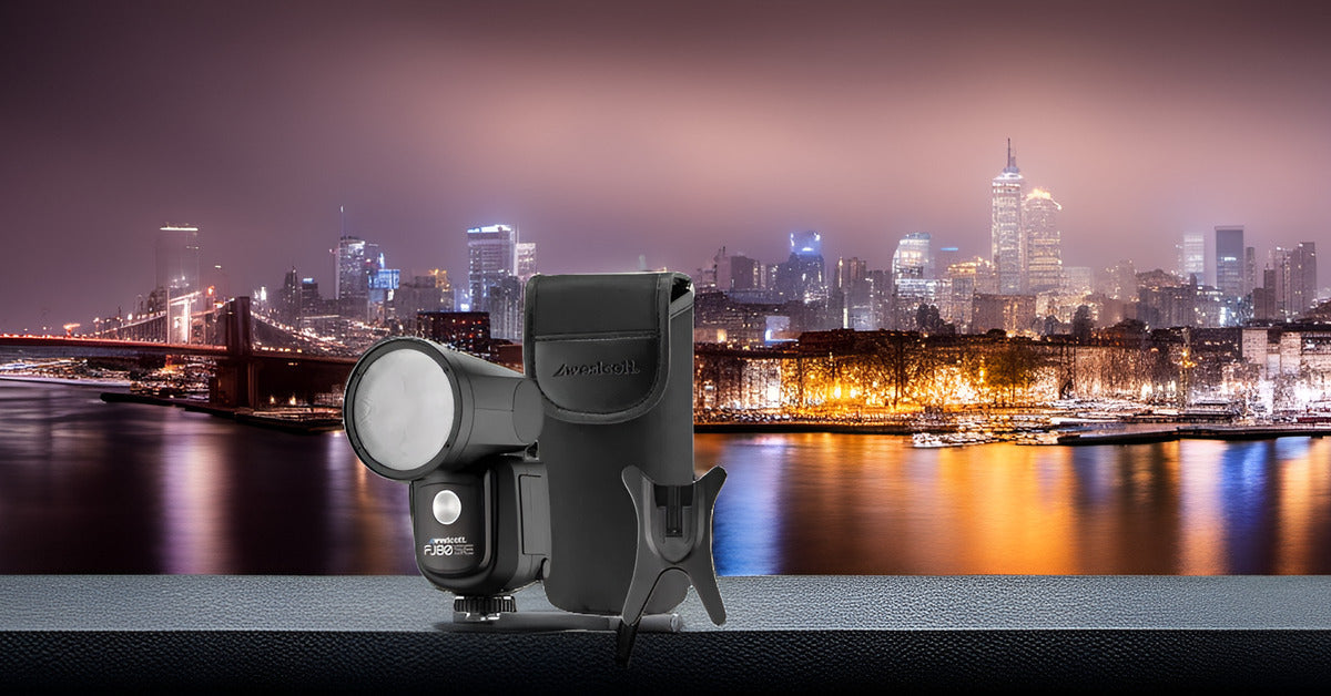 Westcott FJ80-SE S Universal Touchscreen 80Ws Speedlight On/Off-Camera Flash Compatible Bundle