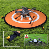 Focus Camera 30 inch Double-Sided Drone Landing Pad with Carrying Case for Universal FPV Quadcopters