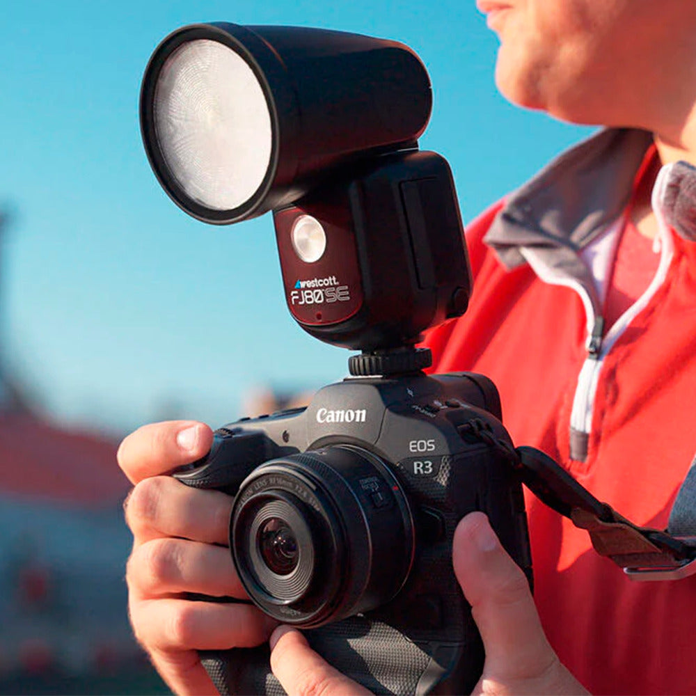 Westcott FJ80-SE S 80Ws Speedlight for Sony Cameras with Creative Pack, Umbrella, Accessory Kit