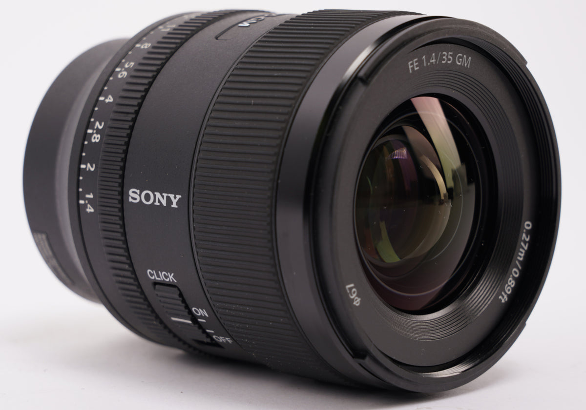 Sony FE 35mm f/1.4 GM Full-Frame Large-Aperture Wide Angle G Master Lens (Open Box)