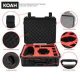 Koah Pro Waterproof Hard Carrying Case with Custom Insert for DJI Mavic 3/3 Pro/3 Classic