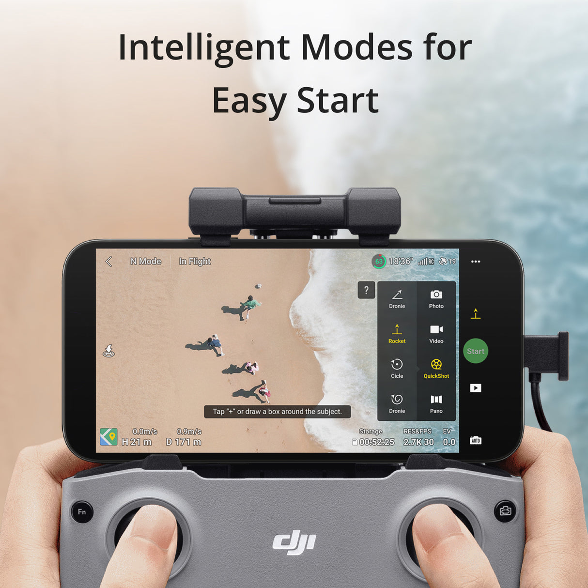 DJI Mini 2 SE Quadcopter Drone with 64GB Memory Card- Lightweight Mini Camera Drone with 2.7K Video