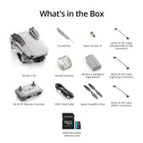 DJI Mini 2 SE Quadcopter Drone with 64GB Memory Card- Lightweight Mini Camera Drone with 2.7K Video