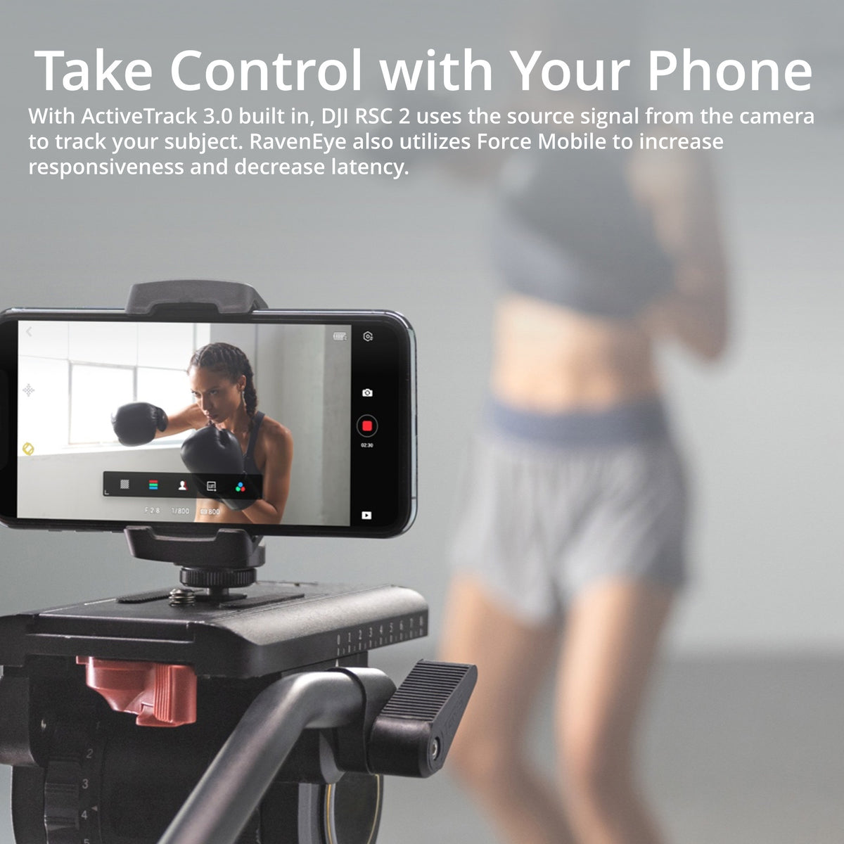 DJI RSC 2 Gimbal Stabilizer with Weatherproof Hard Case - Gimbal Stabilizer with 1'' OLED Screen