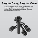 DJI RSC 2 Gimbal Stabilizer with Weatherproof Hard Case - Gimbal Stabilizer with 1'' OLED Screen
