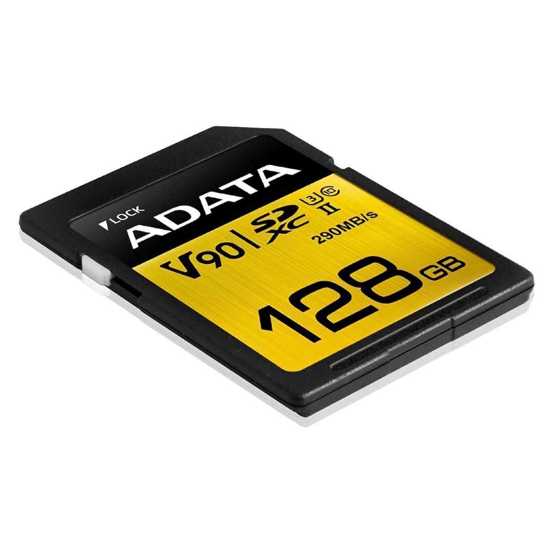 Adata Premier ONE 128GB SDXC UHS-II Waterproof and Shockproof Memory Card