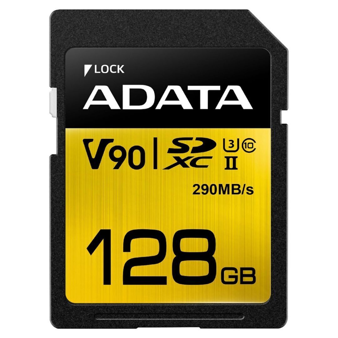 Adata Premier ONE 128GB SDXC UHS-II Waterproof and Shockproof Memory Card