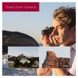 Panasonic LUMIX DC-ZS80D 30x Optical Travel Zoom Digital Camera with Lens (Black, Refurbished)
