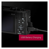 Panasonic LUMIX DC-ZS80D 30x Optical Travel Zoom Digital Camera with Lens (Black, Refurbished)