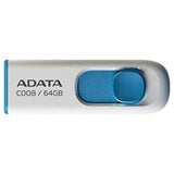 ADATA 64GB USB 2.0 Retractable Capless Flash Drive (Red)