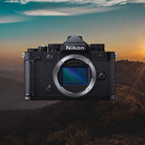 Nikon Zf Mirrorless Camera with Enhanced Low-Light Performance with Nikon FTZ II Mount Adapter