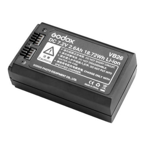Godox V1 Flash for Fujifilm with Godox VB26 Battery for V1 Flash Bundle