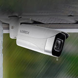 Lorex 4K Ultra HD IP Security Camera (2-pack, White) Bundle