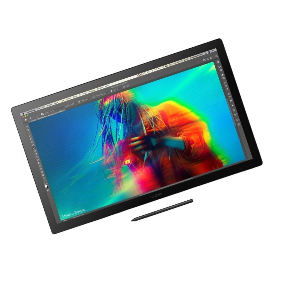 Wacom Cintiq Pro 22 Ultra HD 4K Drawing Tablet with 10-Point Multi-Touch, and Pro Pen 3 (Black)