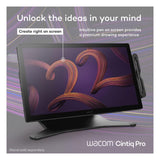 Wacom Cintiq Pro 22 Ultra HD 4K Drawing Tablet with 10-Point Multi-Touch, and Pro Pen 3 (Black)
