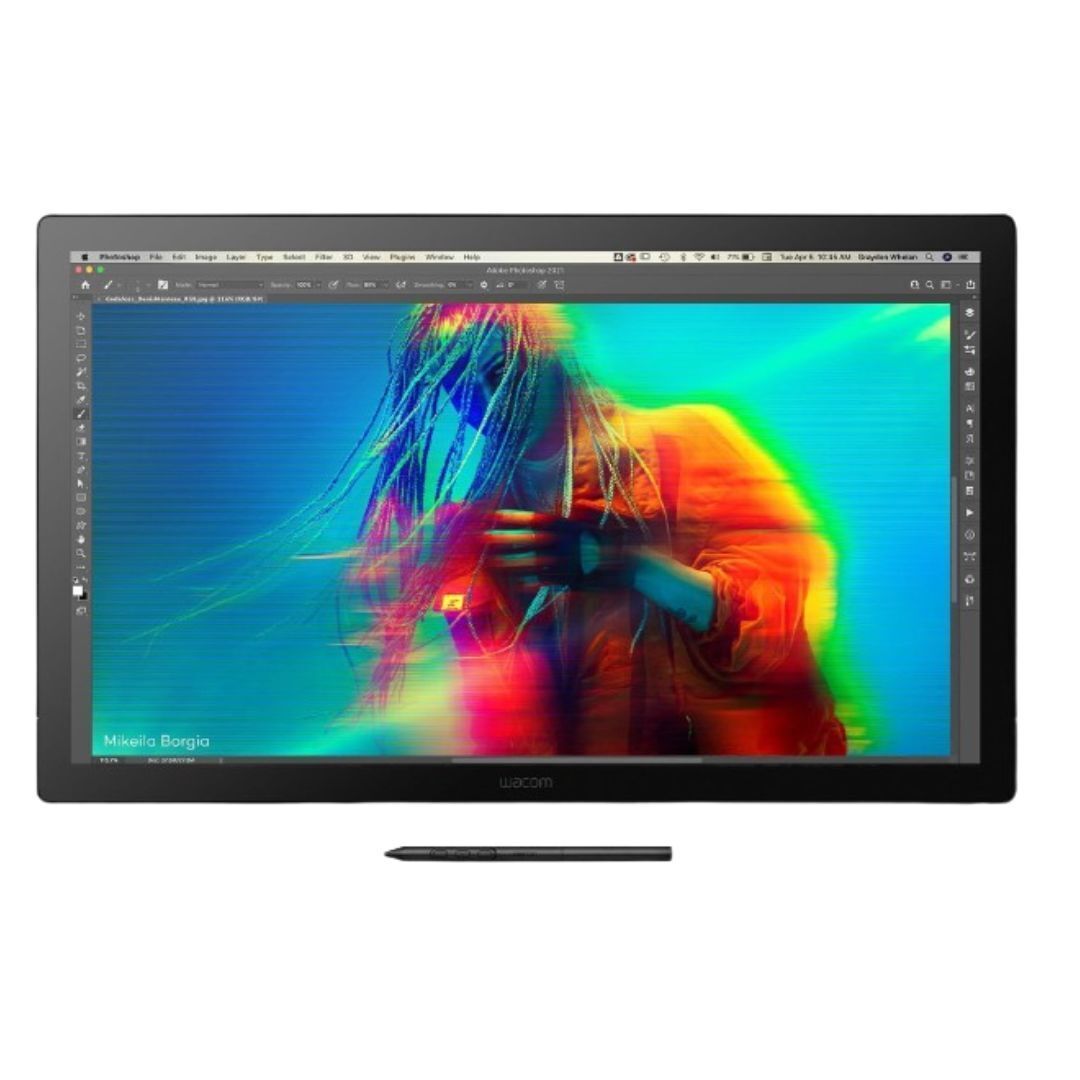 Wacom Cintiq Pro 22 Ultra HD 4K Drawing Tablet with 10-Point Multi-Touch, and Pro Pen 3 (Black)