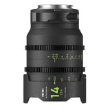 NiSi 14mm ATHENA PRIME Full Frame Cinema Lens T2.4 with Large Aperture (E Mount, Drop-in Filter)