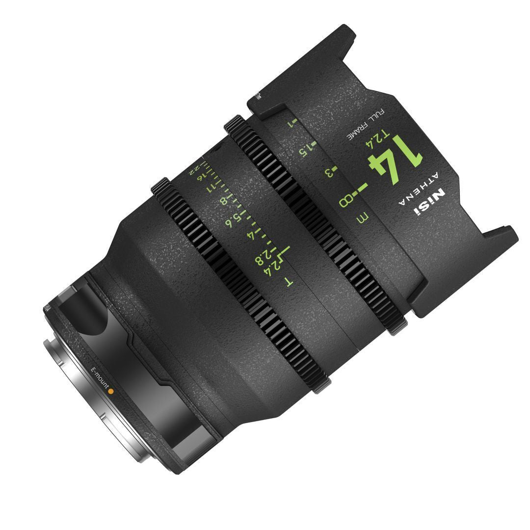 NiSi 14mm ATHENA PRIME Full Frame Cinema Lens T2.4 with Large Aperture (E Mount, Drop-in Filter)