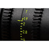 NiSi 25mm ATHENA PRIME Full Frame Cinema Lens T1.9 with 77mm Filter Thread (E Mount, Drop-in Filter)