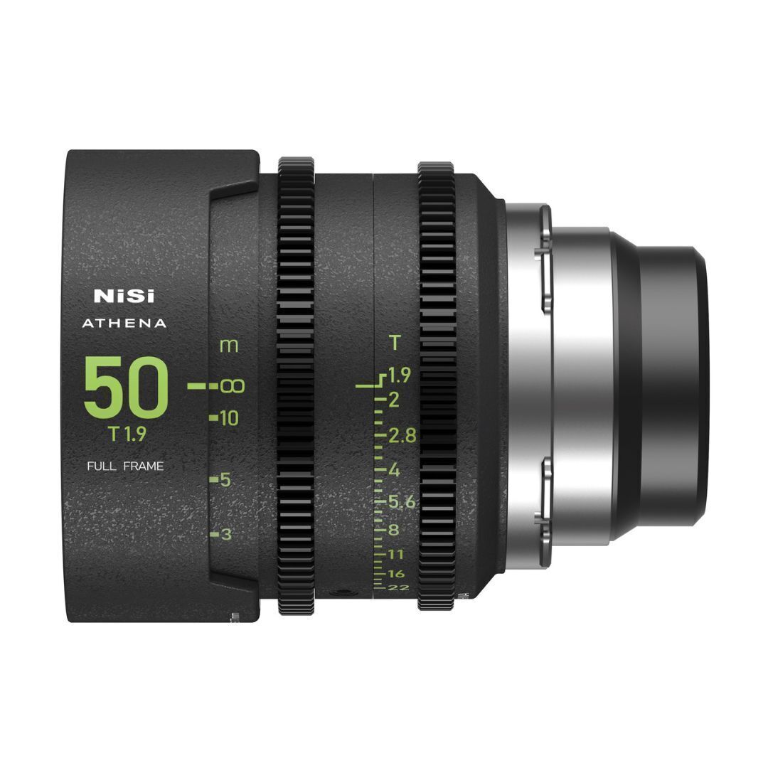 NiSi 50mm ATHENA PRIME Full Frame Cinema Lens T1.9 with Fluorescent Focal Scale (PL Mount)