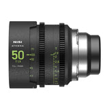 NiSi 50mm ATHENA PRIME Full Frame Cinema Lens T1.9 with Fluorescent Focal Scale (PL Mount)