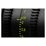 NiSi 25mm ATHENA PRIME Full Frame Cinema Lens T1.9 with Fluorescent Focal Scale (PL Mount)