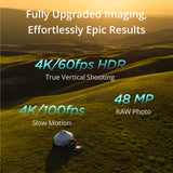 DJI Mini 4 Pro Fly More Combo Plus with ND Filters, Wide-Angle Lens, Propeller Guards