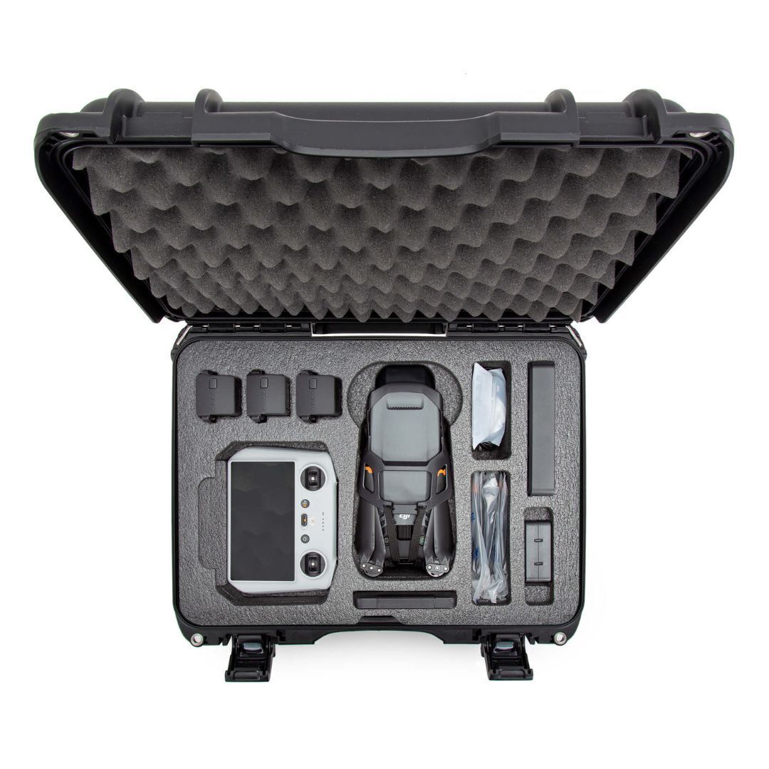 Nanuk 925 IP67 Waterproof Hard Case for DJI Mavic 3 Pro Fly More and Cine Premium Combo (Black)