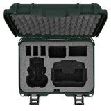 Nanuk 915 Waterproof Hard-Shell Case for DJI Mini 3 and Mini 4 Pro Fly More Combo (Olive)