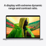 Apple MacBook Pro 16" (2021) with M1 Pro Chip, 10-Core CPU, 16GB RAM, Silver (Certified Refurbished)