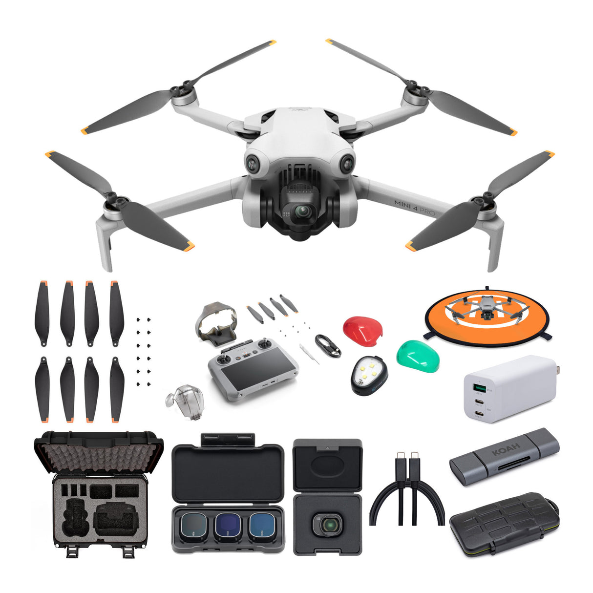 DJI Mini 4 Pro Drone with RC 2 Controller and Ultimate Flight Bundle