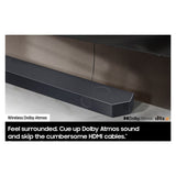 Samsung Q-series 7.1.2 ch. Wireless Dolby ATMOS Soundbar Q900C with Q-Symphony and SpaceFit Pro