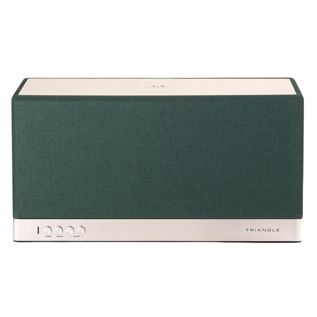 Triangle AIO 3 Wireless Bluetooth Wi-Fi, Up To 12 Devices Multi-Room Network Speaker (Green Forest)