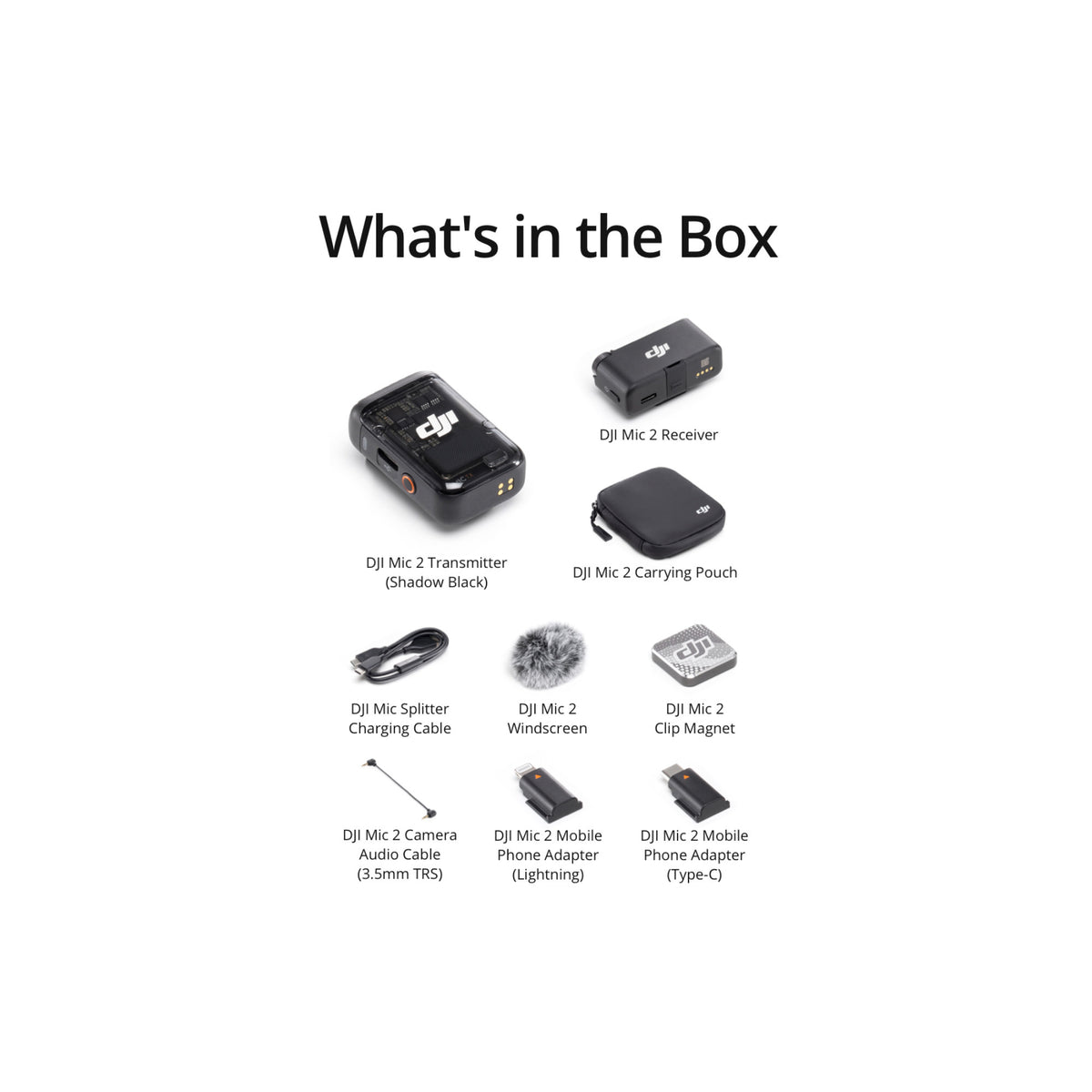 DJI Mic 2 DJI Mic 2 (1 TX + 1 RX)