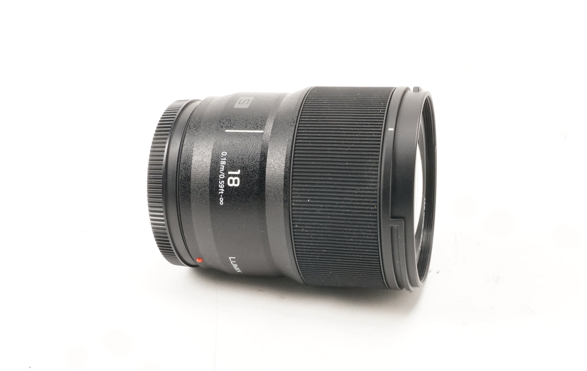 Panasonic Lumix S 18mm F1.8 Ultra-Wide (S-S18) Mirrorless Lens (Used)