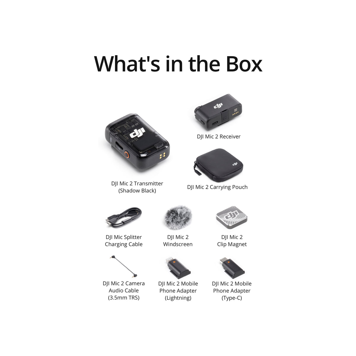 DJI Mic 2 DJI Mic 2 (1 TX + 1 RX)