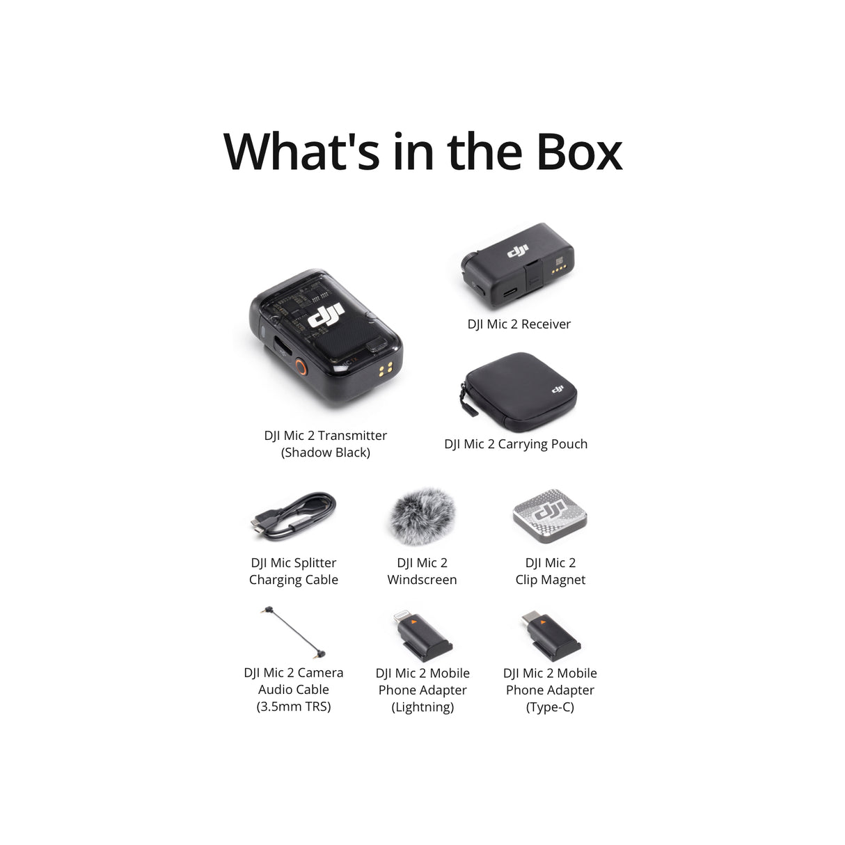 DJI Mic 2 DJI Mic 2 (1 TX + 1 RX)