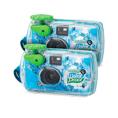 Fujifilm Quicksnap 800 Waterproof 35 millimeter Disposable Camera (2 Packs)