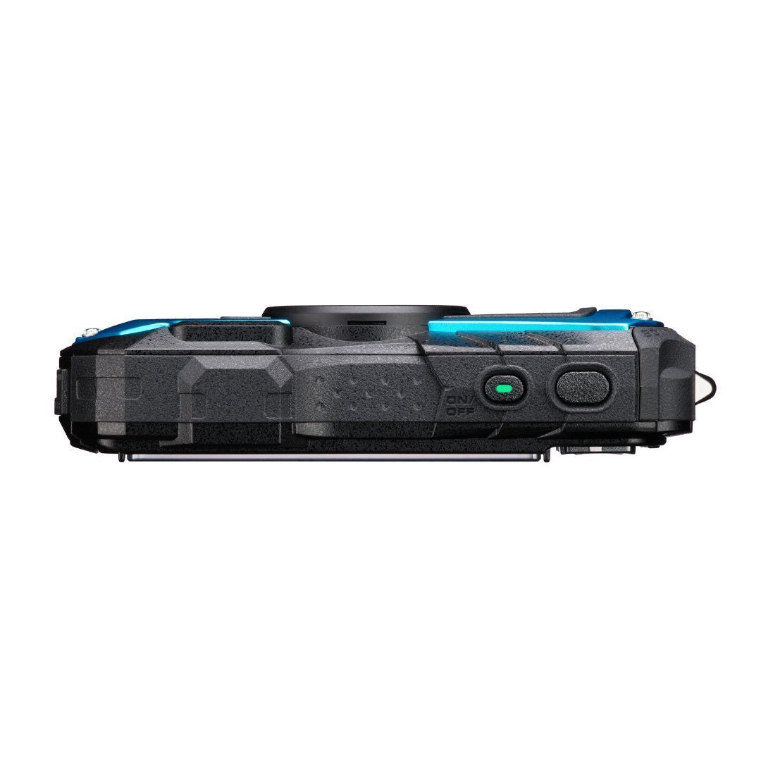 Ricoh Imaging PENTAX WG-90 Compact Camera with Tough Body Construction and Exceptional Image (Blue)